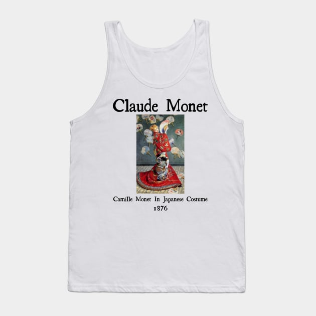 Camille Monet in Japanese Costume Tank Top by Cleopsys